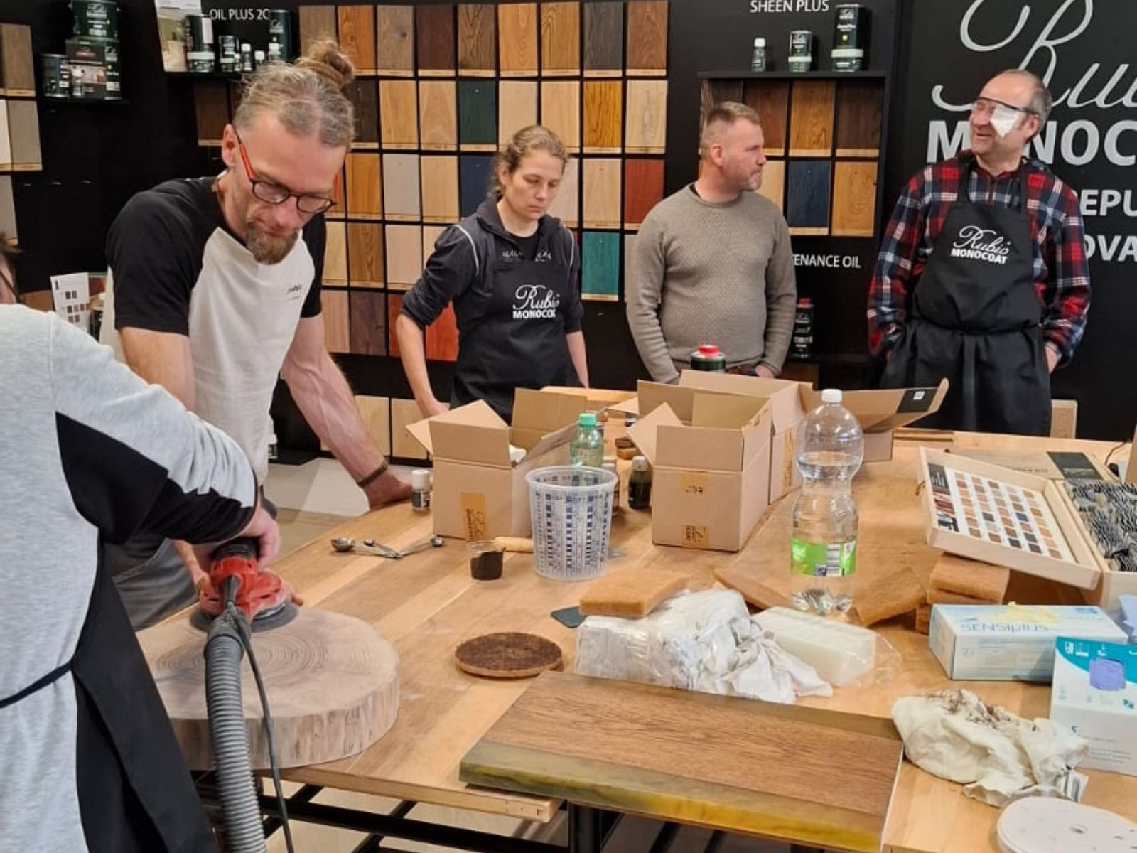 workshop Rubio Monocoat na povrchovou úpravu dřeva